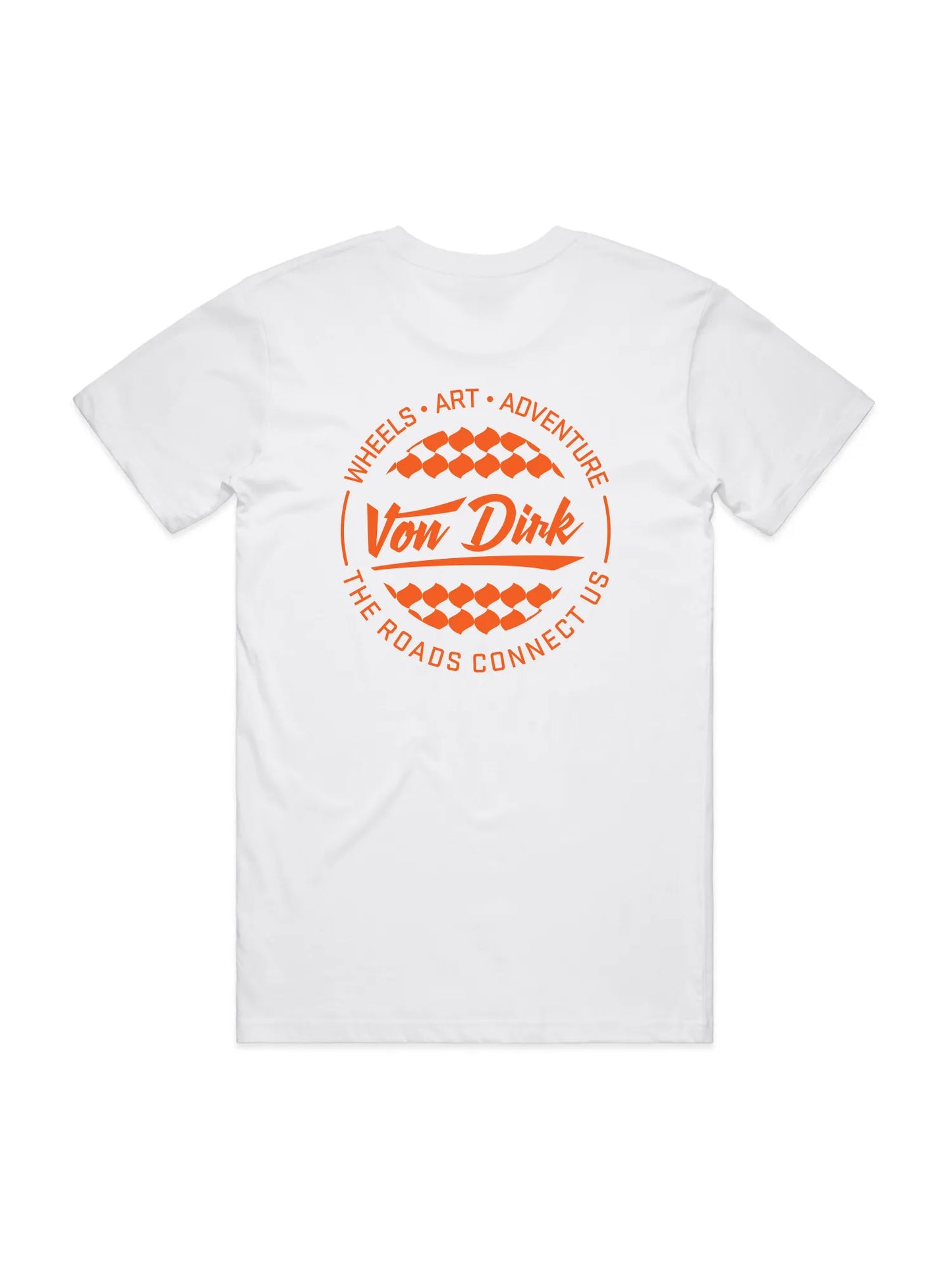 Von Dirk Wheels, Art, Adventure, short sleeve T-shirt