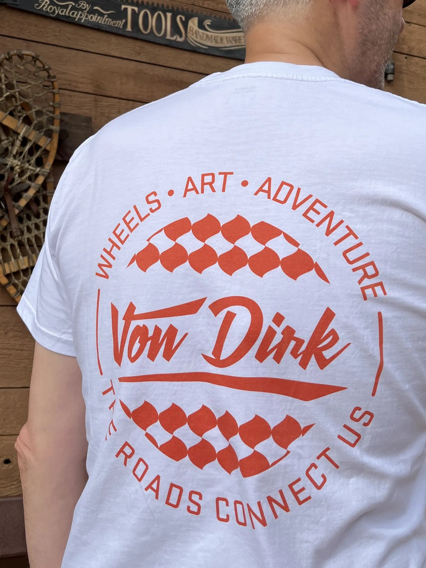 Von Dirk Wheels, Art, Adventure, short sleeve T-shirt