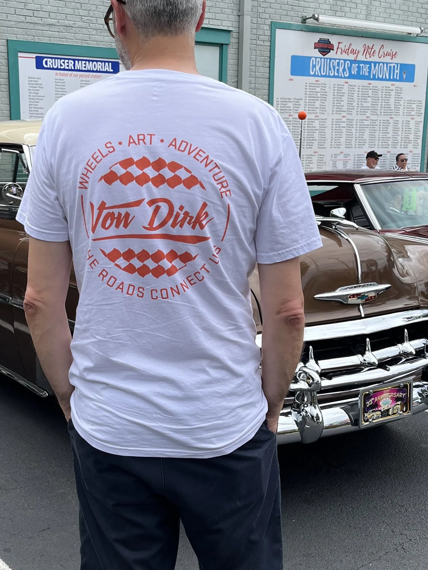 Von Dirk Wheels, Art, Adventure, short sleeve T-shirt