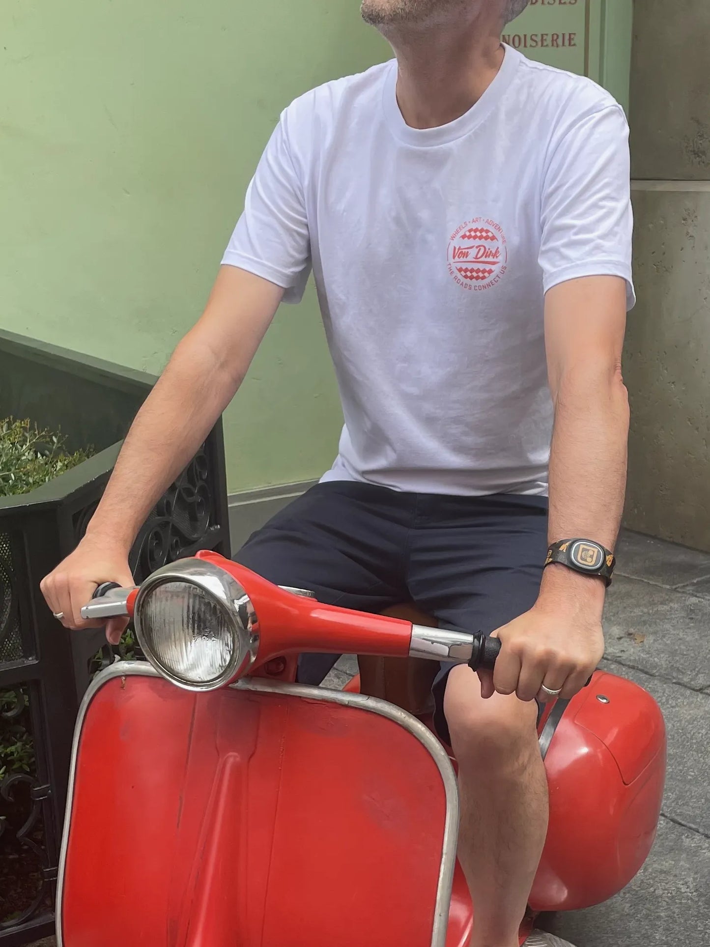 Von Dirk Wheels, Art, Adventure, short sleeve T-shirt