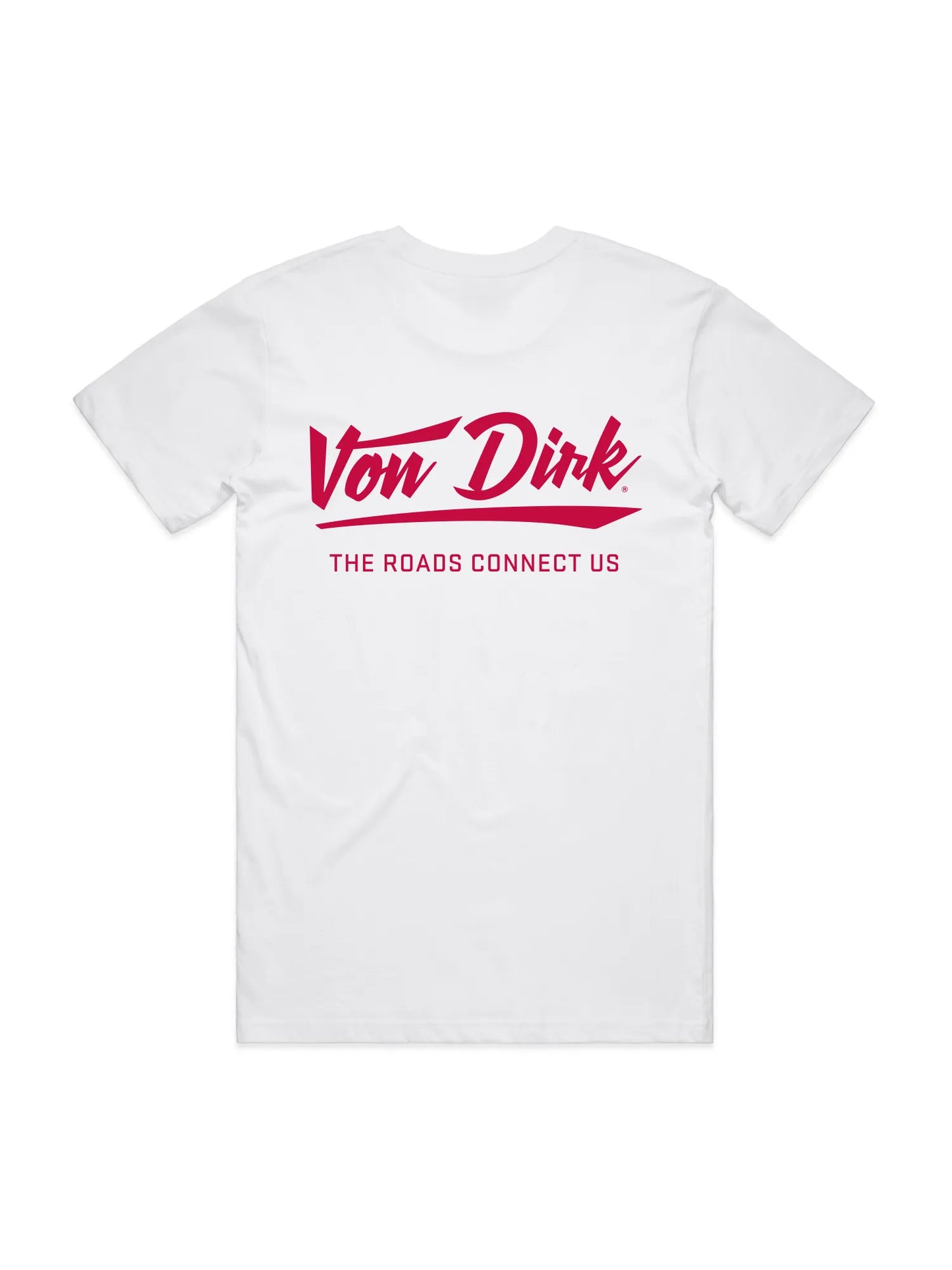 Von Dirk The Roads Connect Us, short sleeve T-shirt